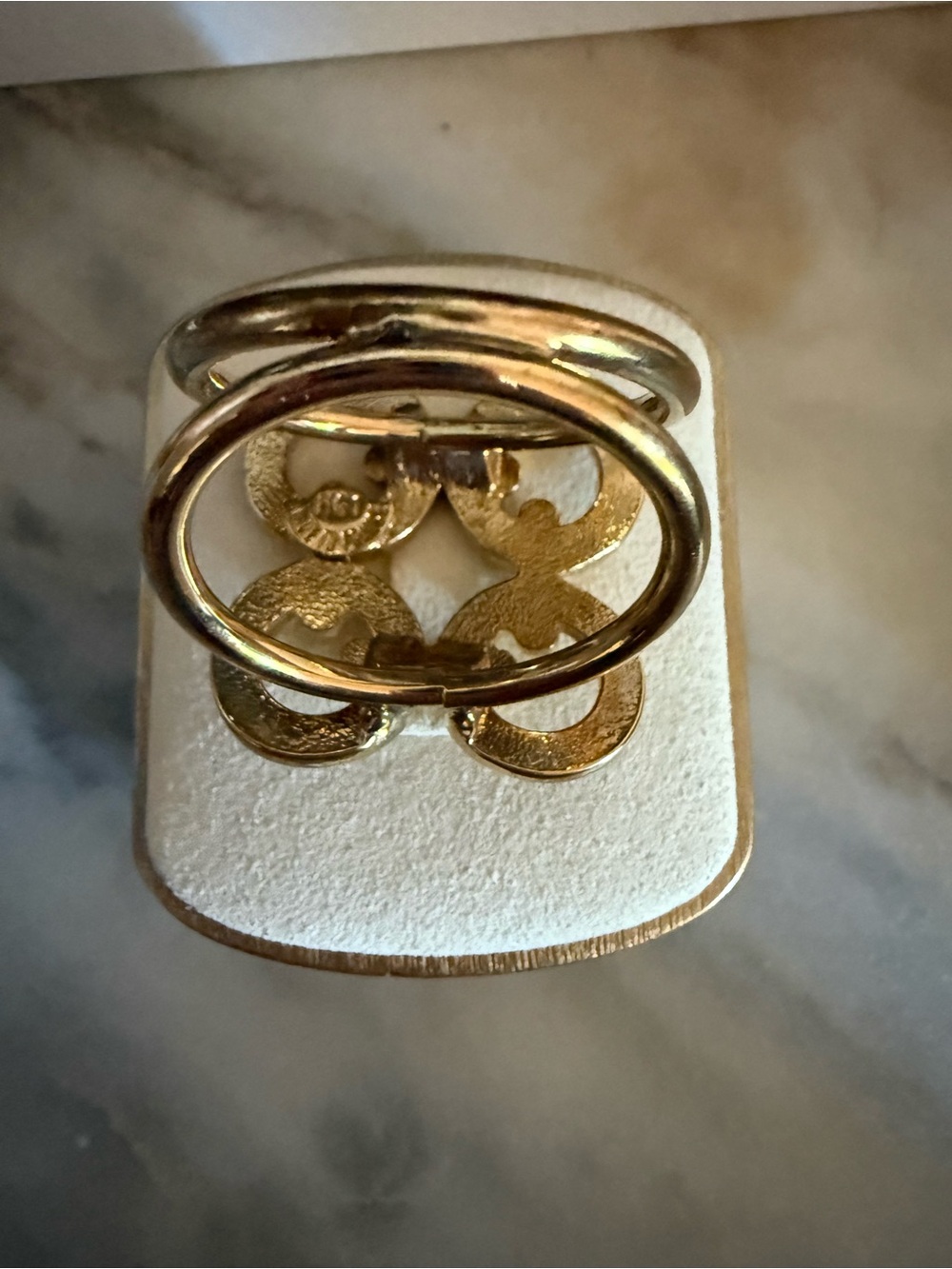 Vintage CELINE Scarf Ring - Picture 5 of 5